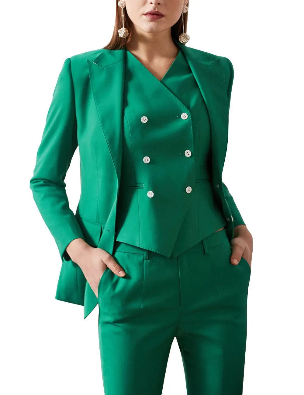 Drindf womens 3 piece outfits with cardigan lapel long India | Ubuy