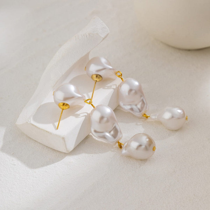 solovedress Women's Fashion Pearl Earrings